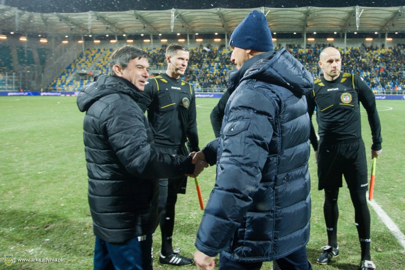 Kulisy meczu Arka - Piast Gliwice.-image