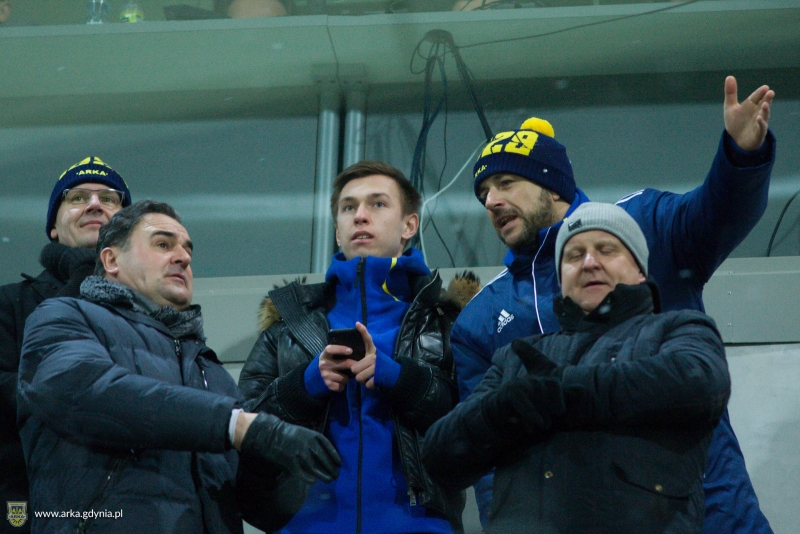 Kulisy meczu Arka - Piast Gliwice.-image