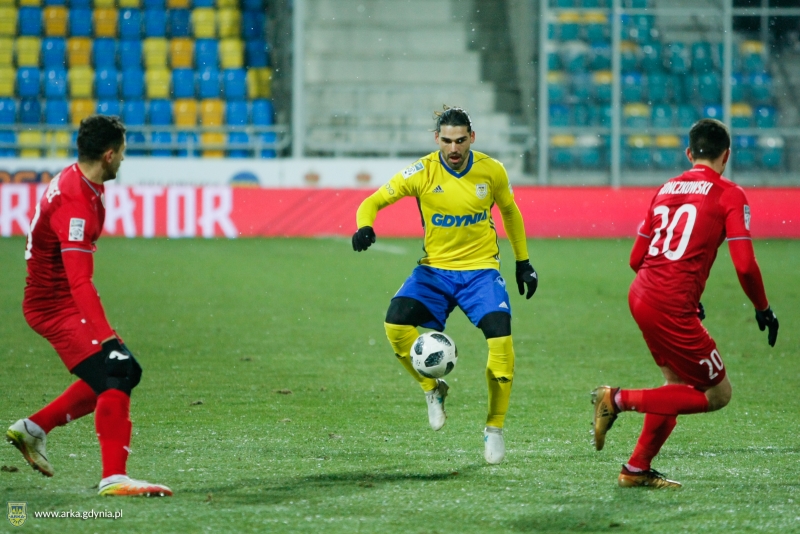 Statystyka meczu  Arka - Piast Gliwice.-image