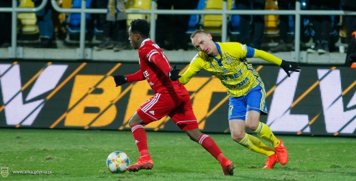 Piłkarze po meczu Arka - Piast Gliwice
