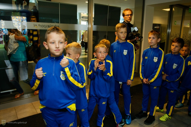 Kulisy meczu Arka-Pogoń.-image
