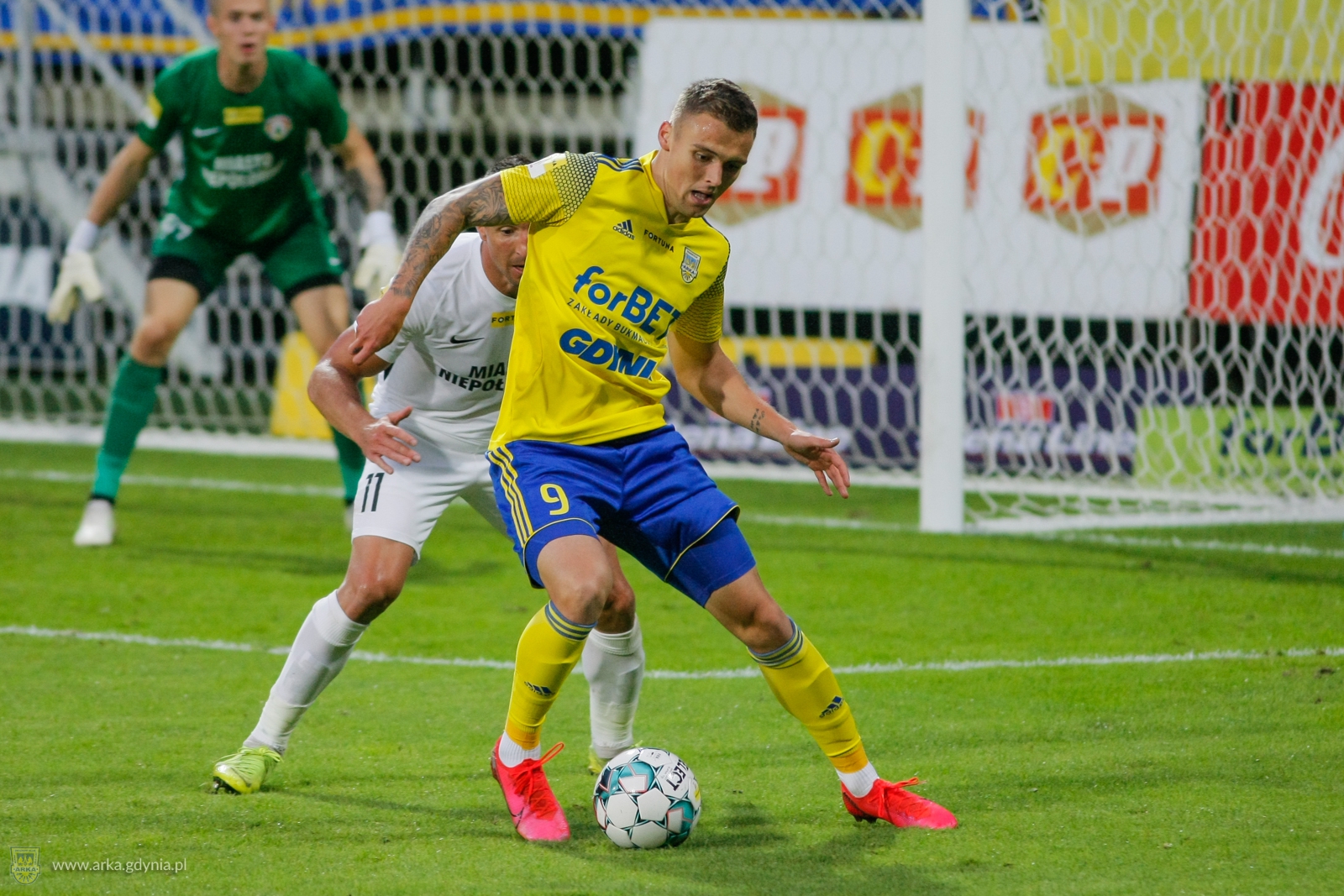 Centrum meczowe: Arka Gdynia - Puszcza Niepołomice-image