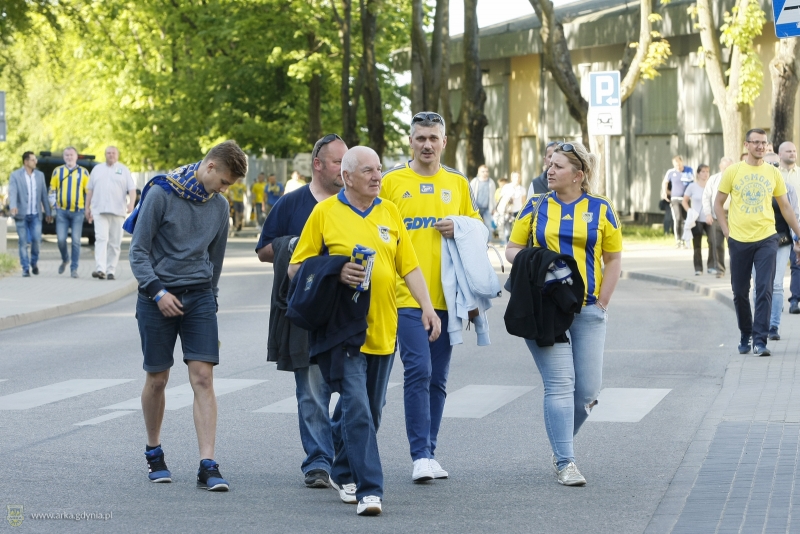 Kulisy meczu Arka - Ruch.-image