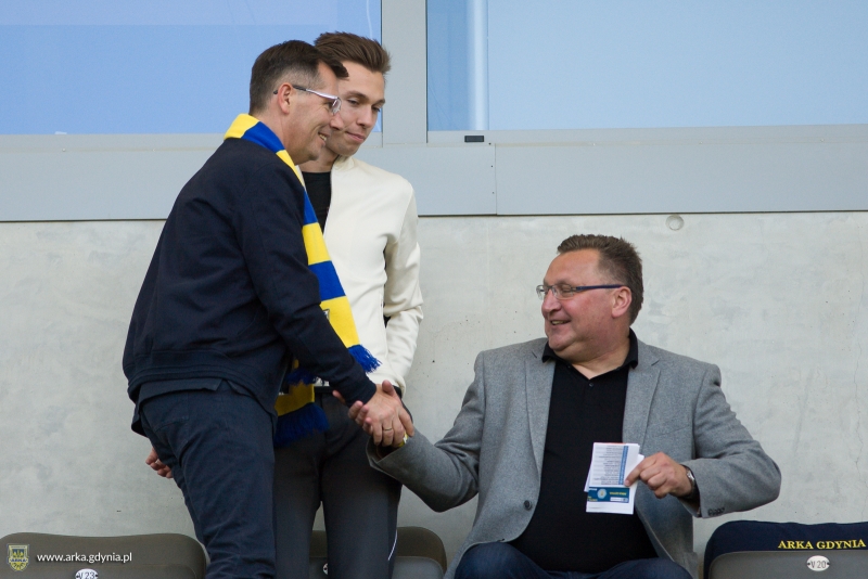 Kulisy meczu Arka - Śląsk.-image