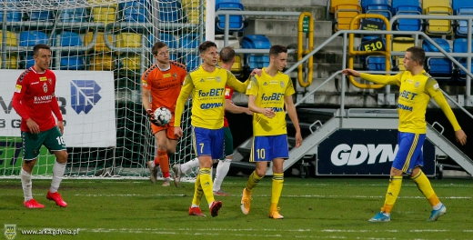 Arka Gdynia - Zagłębie Sosnowiec 2:0