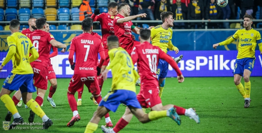 Centrum pomeczowe: Arka Gdynia - Wisła Kraków 1:3