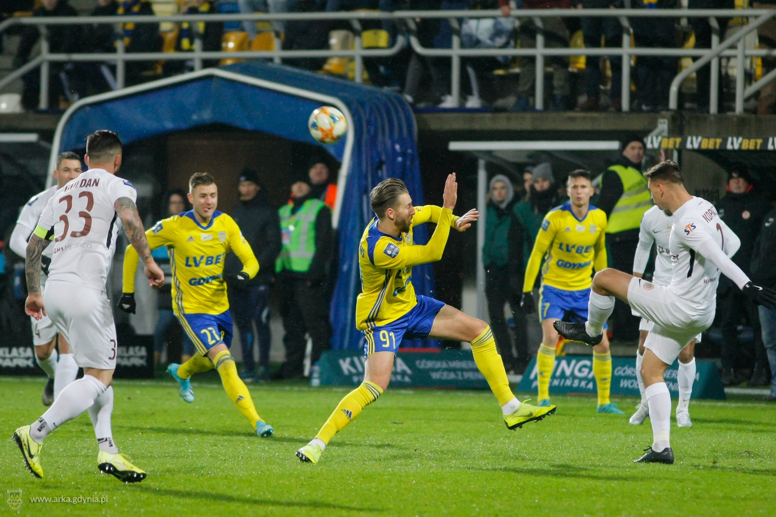 Zdjęcie Arka Gdynia - Zagłębie Lubin