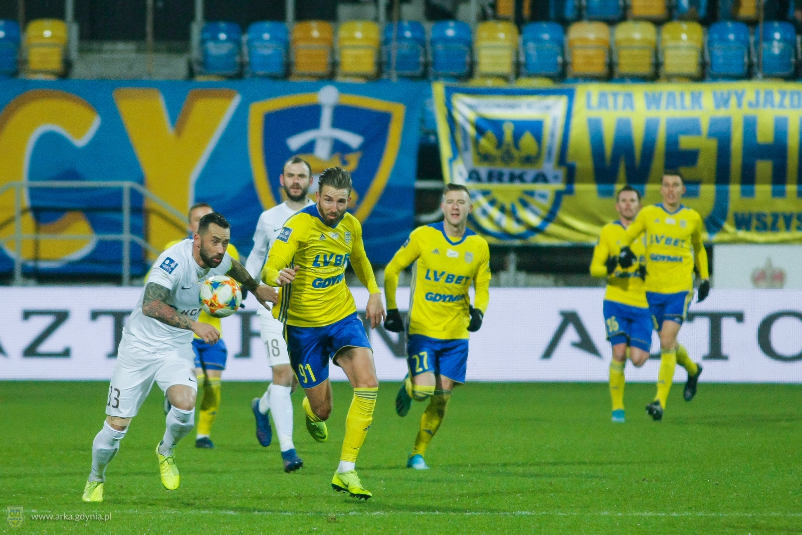 Zdjęcie Arka Gdynia - Zagłębie Lubin