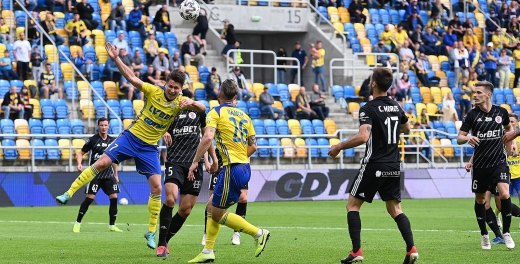 Arka Gdynia - ŁKS Łódź 3:2