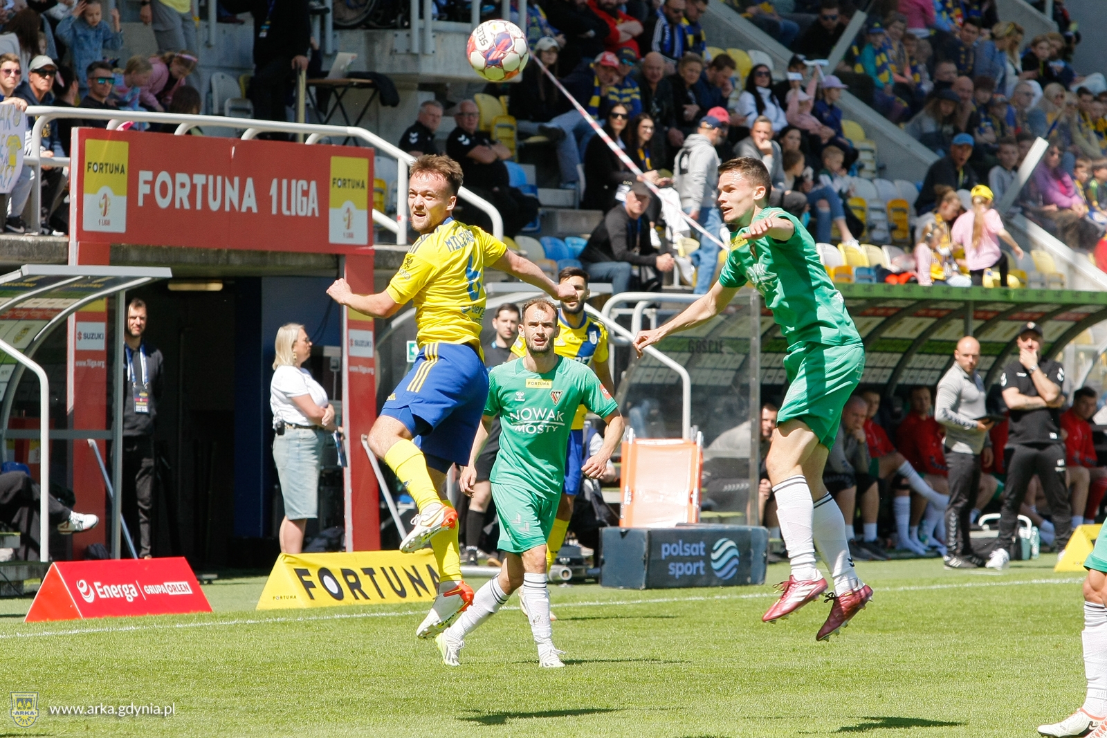 Zdjęcie Arka Gdynia - Zagłębie Sosnowiec cz. II