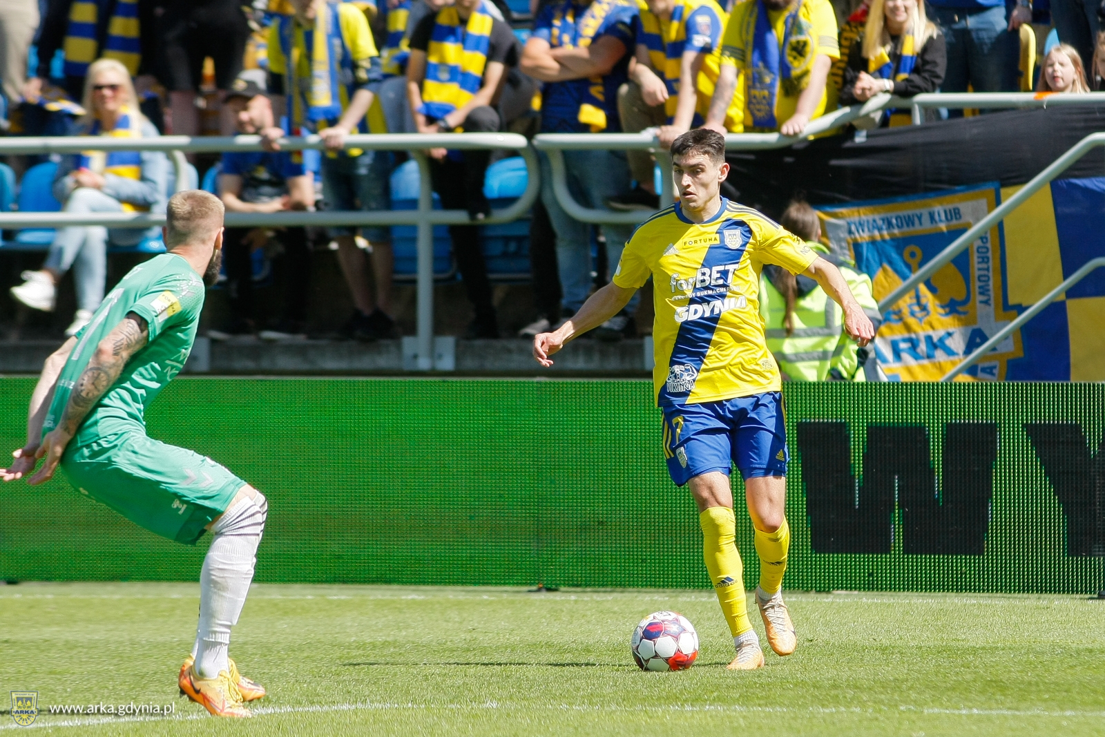 Zdjęcie Arka Gdynia - Zagłębie Sosnowiec cz. II