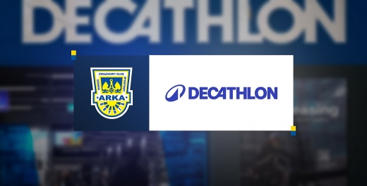 Arka Gdynia podejmuje współpracę z Decathlon