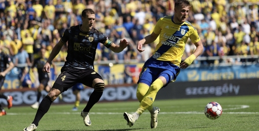 Centrum pomeczowe: Arka Gdynia - GKS Katowice 0:1. Arka w barażach