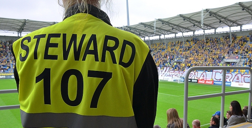 Zostań stewardem na meczach Arki