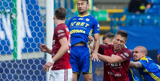 Statystyka meczu Wisła Kraków - Arka Gdynia