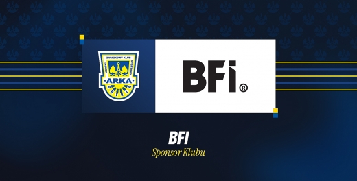 BFI pozostaje Sponsorem Arki Gdynia