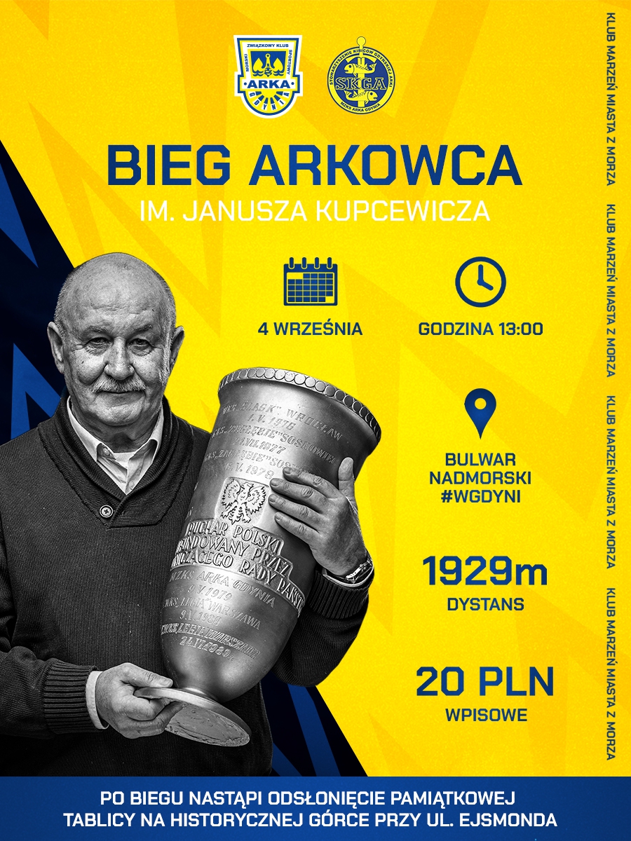 Zapisz się na Bieg Arkowca im. Janusza Kupcewicza-image