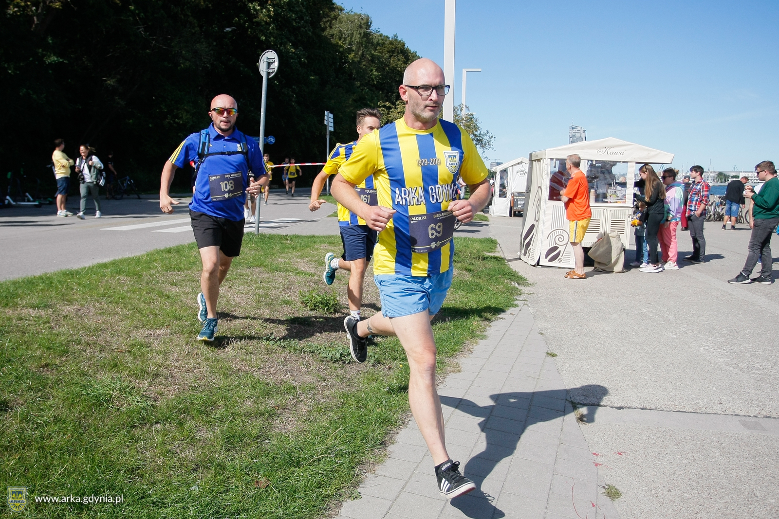 Zdjęcie Bieg Arkowca im. Janusza Kupcewicza oraz odsłonięcie pamiątkowej tablicy