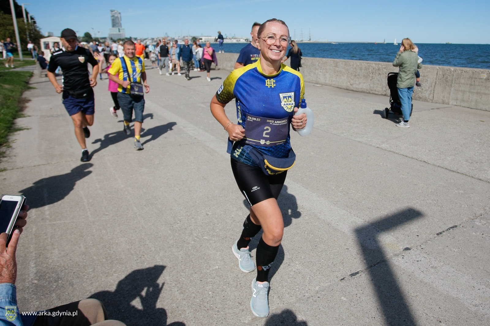 Zdjęcie Bieg Arkowca im. Janusza Kupcewicza oraz odsłonięcie pamiątkowej tablicy