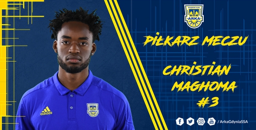 Piłkarz meczu: Christian Maghoma