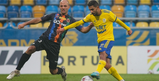 Centrum pomeczowe: Arka Gdynia - Chrobry Głogów 3:4