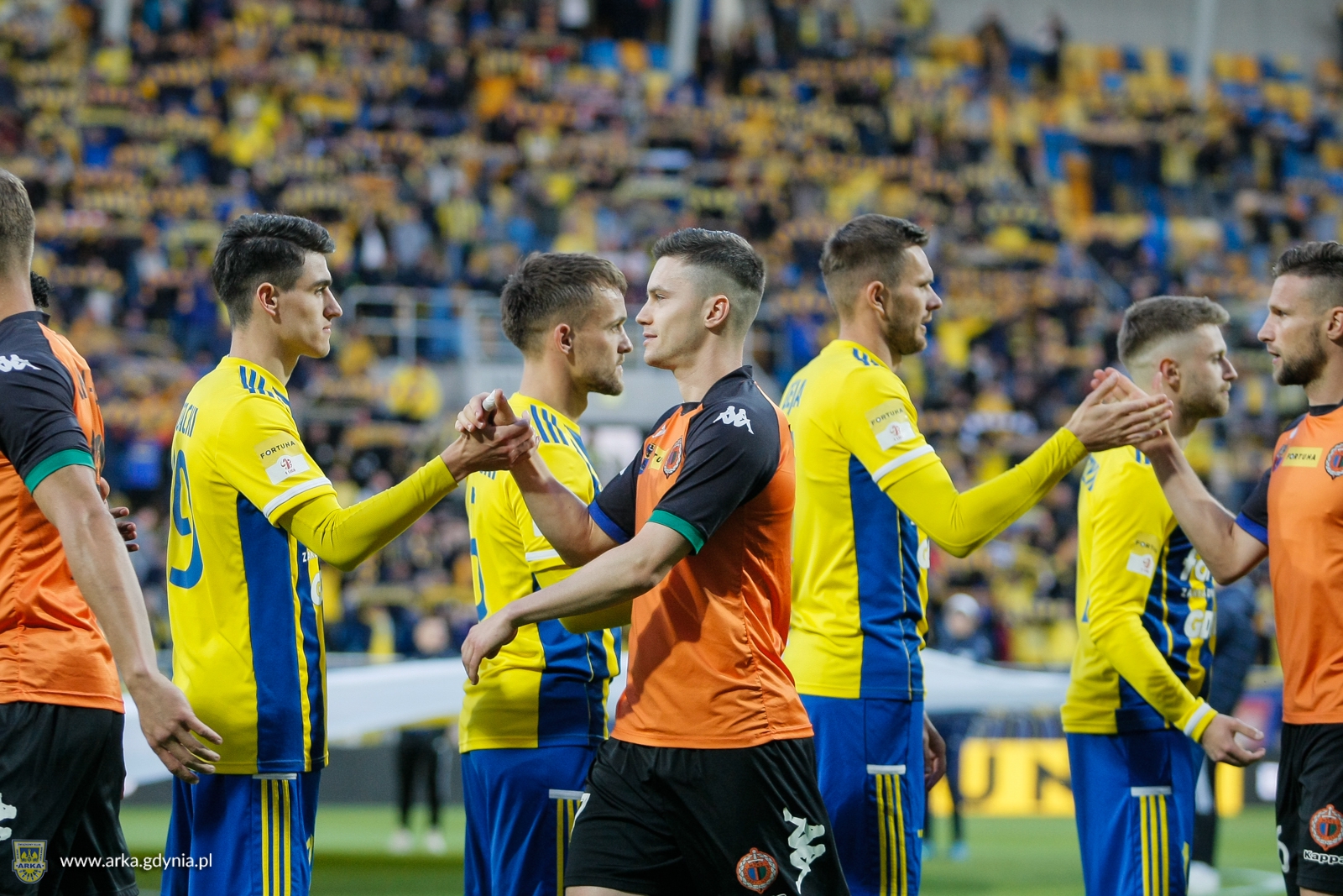 Zdjęcie Arka Gdynia - Chrobry Głogów mecz barażowy