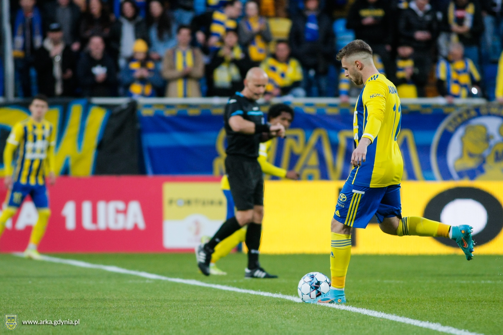 Zdjęcie Arka Gdynia - Chrobry Głogów mecz barażowy