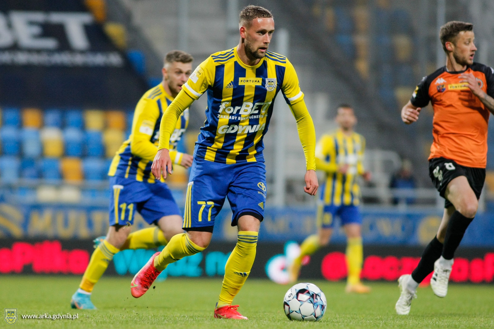 Zdjęcie Arka Gdynia - Chrobry Głogów mecz barażowy