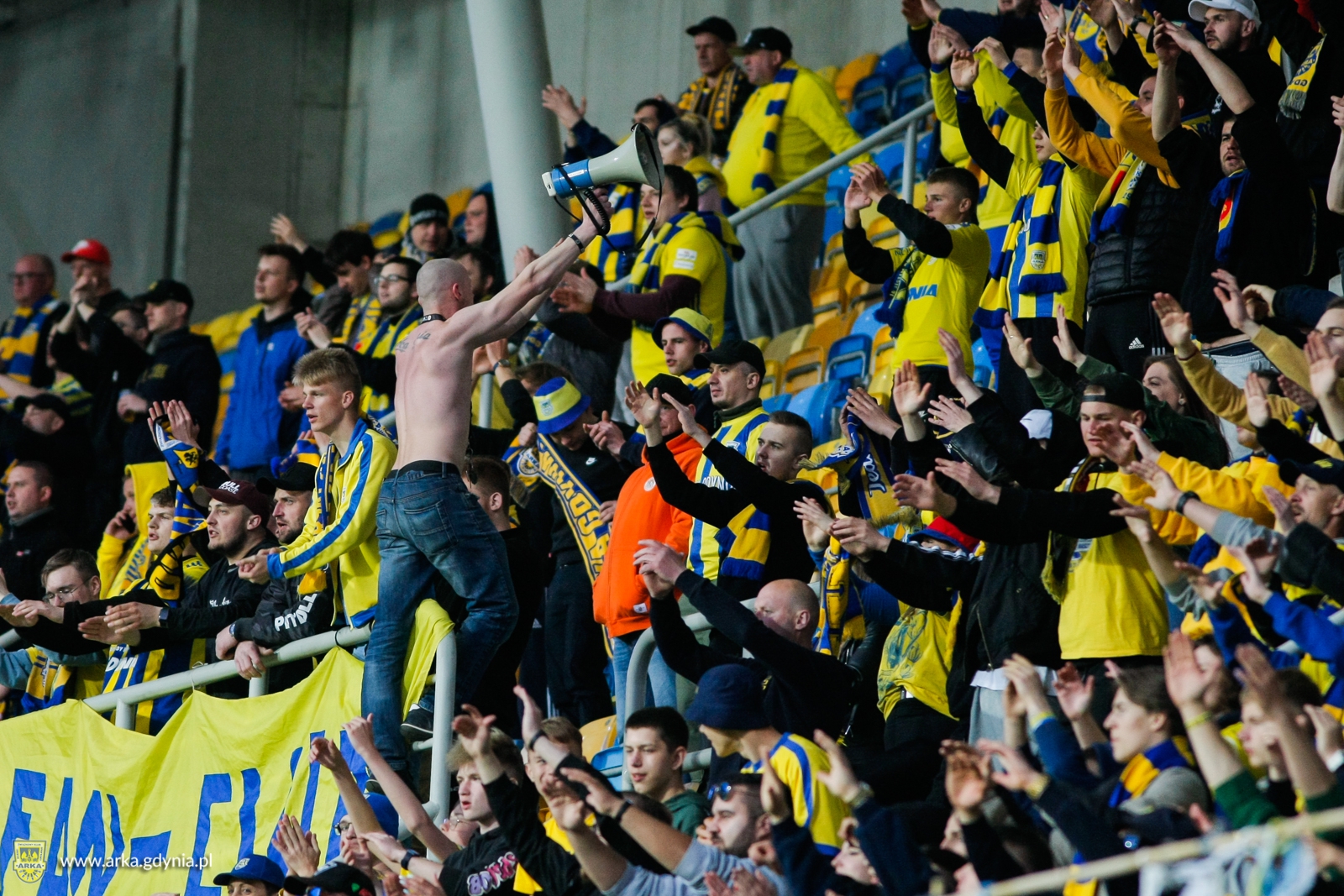 Zdjęcie Arka Gdynia - Chrobry Głogów mecz barażowy