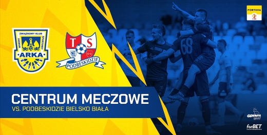Centrum meczowe: Arka Gdynia - Podbeskidzie Bielsko-Biała