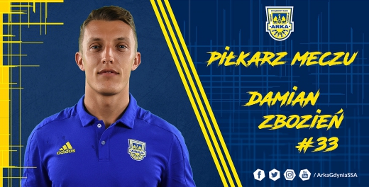 Piłkarz meczu: Damian Zbozień