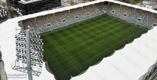 Nowa murawa na Stadionie Miejskim.