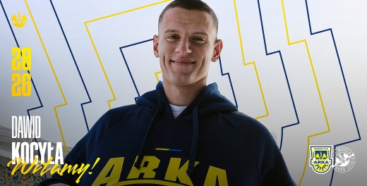 Dawid Kocyła nowym zawodnikiem Arki Gdynia
