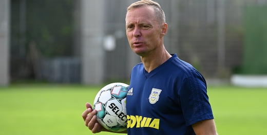 Trener Ireneusz Mamrot przed meczem z Górnikiem Łęczna