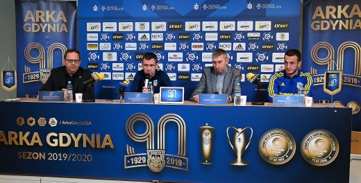 Konferencja przed meczem z Legią Warszawa