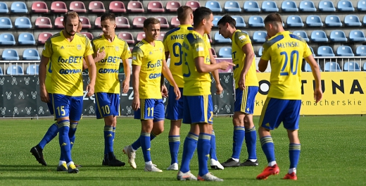 Arkowcy po meczu z GKS- em Jastrzębie