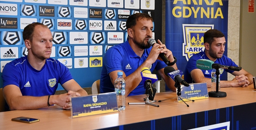Konferencja przed meczem z Lechem Poznań