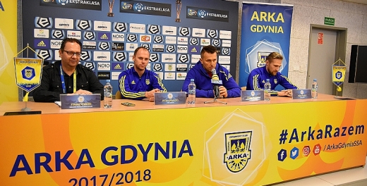 Konferencja przed Jagiellonią.