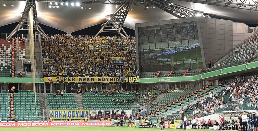 Wyjazd kibiców na mecz o Superpuchar.