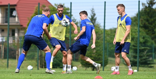Środa w Gniewinie. Jutro sparing z Olimpią Elbląg