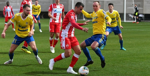 Sparing nr 2: Arka Gdynia - Crvena Zvezda Belgrad 2:3