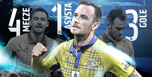 Piłkarz Grudnia w LOTTO Ekstraklasie: Michał Janota!