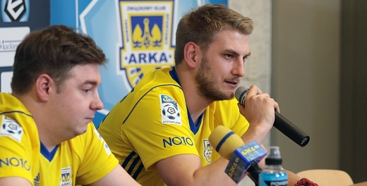 Konferencja prasowa Arka Gdynia eSports Team