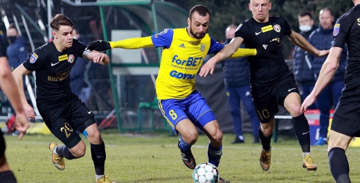 1/4 finału PP: Puszcza - Arka Gdynia 2:5! Półfinał jest nasz!