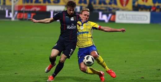 Arka - Pogoń Szczecin 2:3. Wynikowy rollercoaster