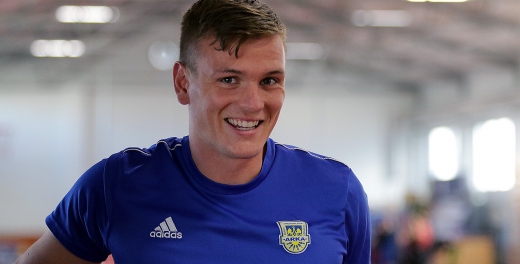 Kristjan Floki Finnbogason na testach fizyczno-medycznych