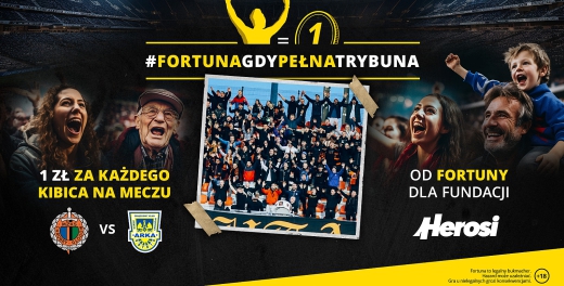 FortunaGdyPełnaTrybuna. Przyjdź na stadion dla Herosów!