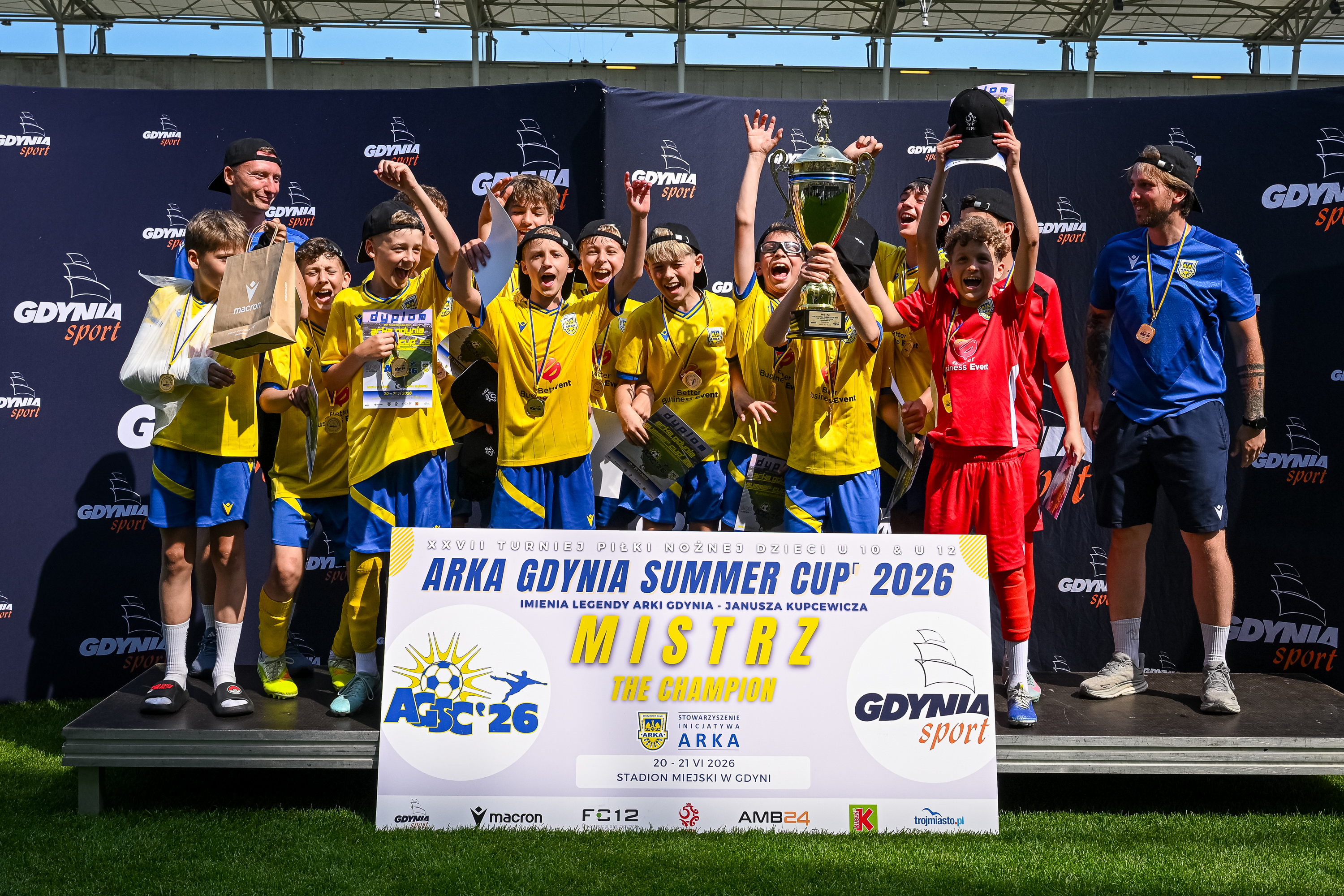 Arka Gdynia mistrzem U12 Summer Cup 2026