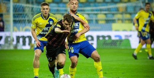 Centrum pomeczowe: Arka Gdynia - Chrobry Głogów 2:1