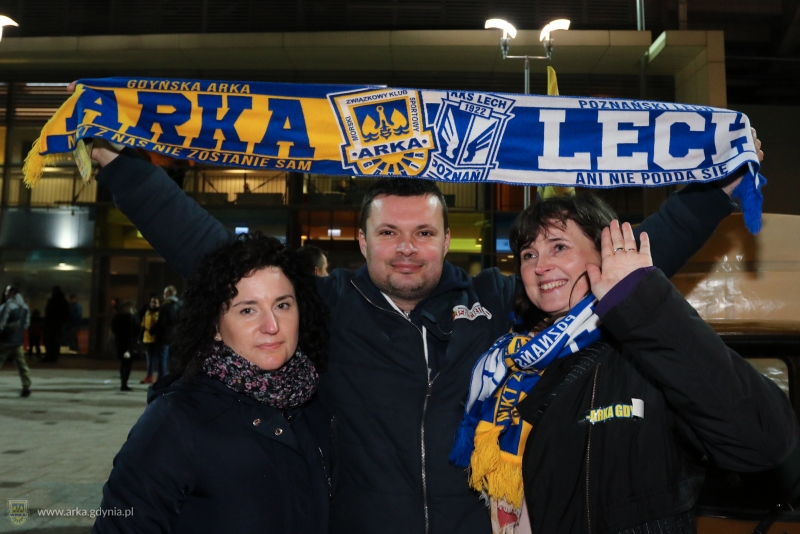 Kulisy meczu Arka-Lech.-image